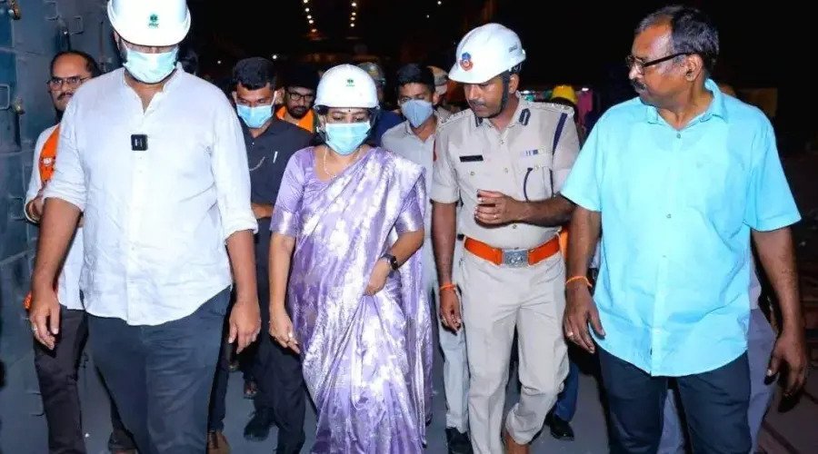 Vizag Steel Plant Accident: విశాఖ స్టీల్‌ప్లాంట్ ప్రమాద స్థలాన్ని పరిశీలించిన హోంమంత్రి