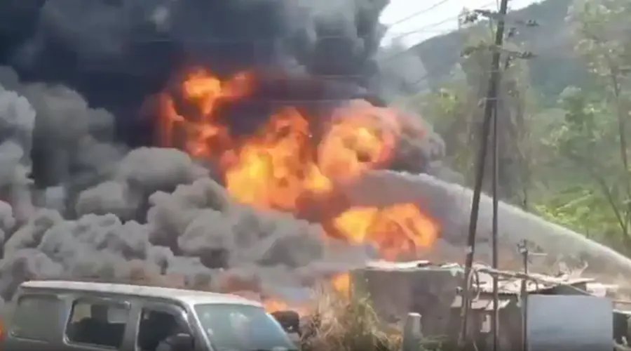 Thane fire accident: మహారాష్ట్రలో టైర్ల గిడ్డంగిలో భారీ అగ్నిప్రమాదం