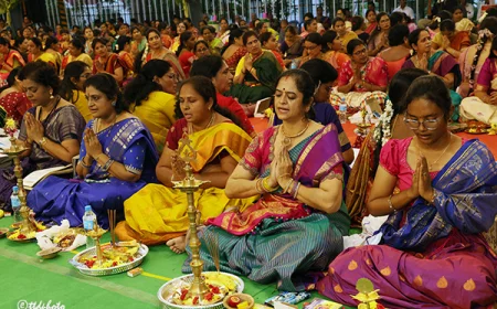 తిరుపతిలో ఘనంగా శ్రీ మహాలక్ష్మీ దీపోత్సవం