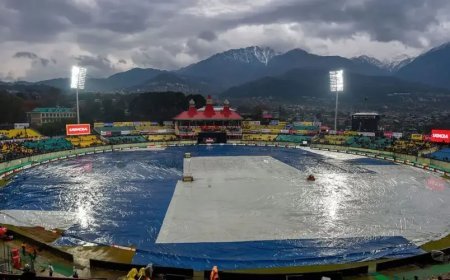 IND vs AFG 1st ODI: ధర్మశాలలో వర్షం కారణంగా భారత్-ఆఫ్ఘ‌న్ తొలి వన్డేలో టాస్‌ ఆలస్యం!