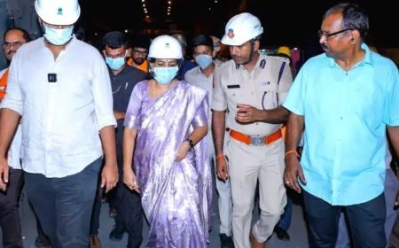Vizag Steel Plant Accident: విశాఖ స్టీల్‌ప్లాంట్ ప్రమాద స్థలాన్ని పరిశీలించిన హోంమంత్రి