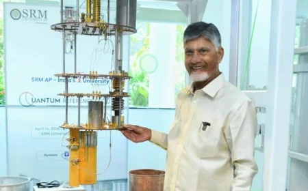 అమరావతి క్వాంటం వ్యాలీలో అద్భుత ఘట్టం.. దేశంలోనే తొలిసారి.. 