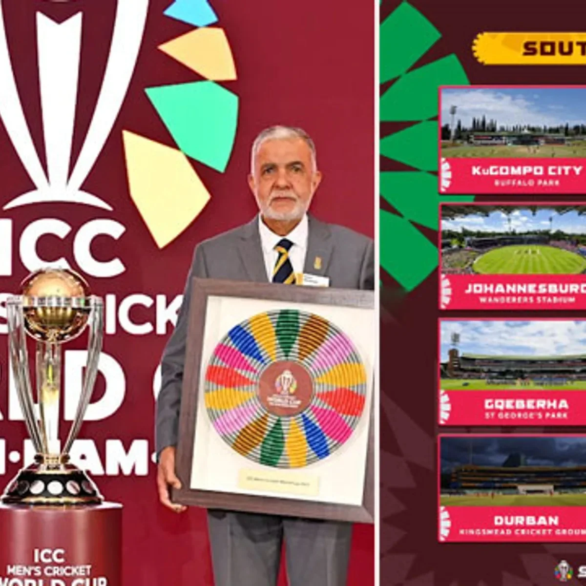ICC వరల్డ్‌కప్ 2027 వేదికలు ఖరారు.. మూడు దేశాల్లో 12 స్టేడియాల్లో మెగా టోర్నీ