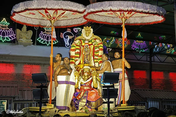 హనుమంత వాహనంపై శ్రీ సుందరరాజస్వామి.. శ్రీరాముడి రూపంలో భక్తులకు దివ్య దర్శనం