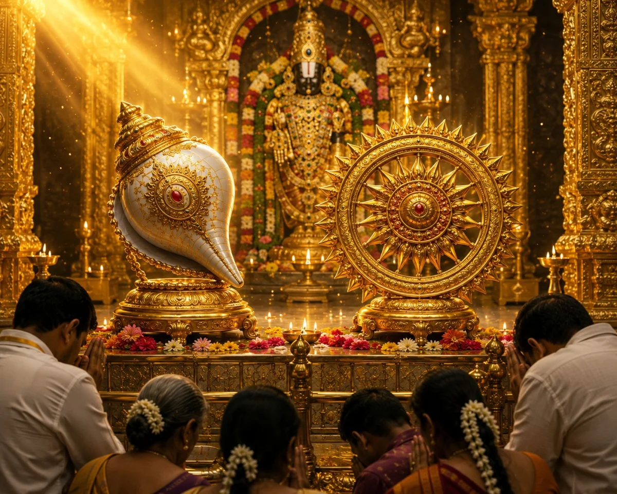 శ్రీవారి శంఖం, చక్రం వెనుక మహారహస్యం.. ఒకటి రక్షణ, మరొకటి ధర్మం 