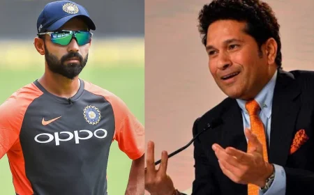 అజింక్య రహానెకు సచిన్, రోహిత్ భావోద్వేగ వీడ్కోలు.. 
