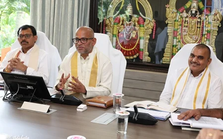 శ్రీవారి బ్రహ్మోత్సవాలకు మహా ఏర్పాట్లు.. సమీక్షలో టీటీడీ కీలక నిర్ణయాలు