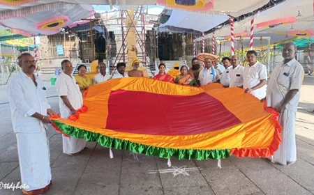 సాక్షాత్కార వైభవోత్సవాలకు సిద్ధమైన శ్రీనివాసమంగాపురం ఆలయం