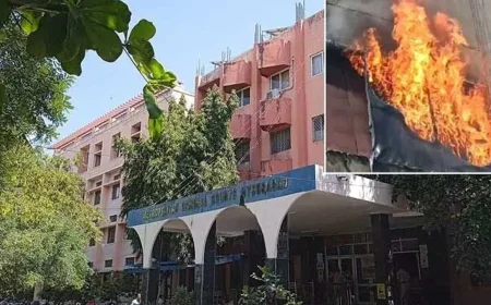 నాంపల్లి క్రిమినల్ కోర్టులో అగ్నిప్రమాదం.. షార్ట్ సర్క్యూట్‌ కారణమా?