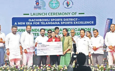  గచ్చిబౌలిలో 82 ఎకరాల్లో యంగ్ ఇండియా స్పోర్ట్స్ యూనివర్సిటీ.. సీఎం రేవంత్ రెడ్డి కీలక ప్రకటన