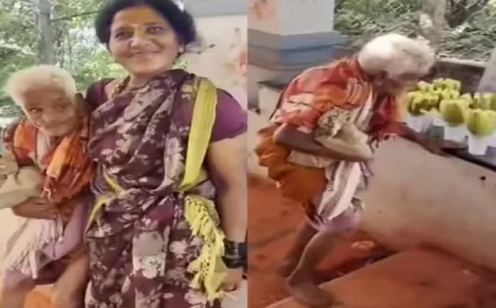 116 ఏళ్ల బామ్మ తిరుమల మెట్లెక్కి శ్రీవారి దర్శనం.. 